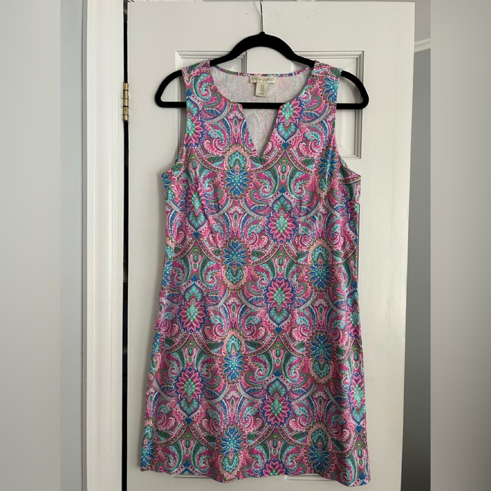 Cynthia Rowley Paisley Print Pink Dress